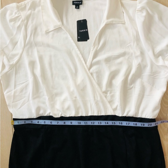 NWT Torrid At The Knee Ponte Studio Crepe Bodycon Dress Size 3X - Picture 13 of 15